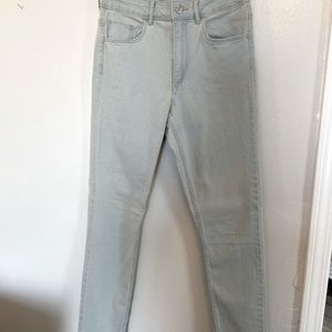 Blue jeans, skinny, ankle, high waist